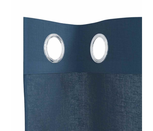 Voile Aizkari Ar Starplikām, 2 Gab., Koši Zili Vidaxl