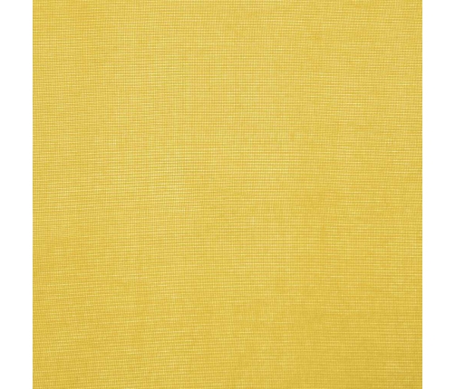 Voile Aizkari Ar Starplikām, 2 Gab., Dzelteni Vidaxl