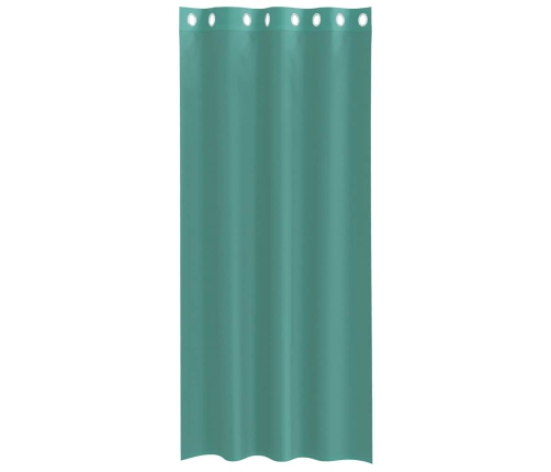 Voile Aizkari Ar Starplikām, 2 Gab., Tirkīzzili Vidaxl