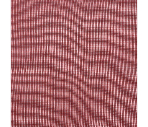 Voile Aizkari Ar Stieņu Kabatām, 2 Gab., Vīnsarkani Vidaxl