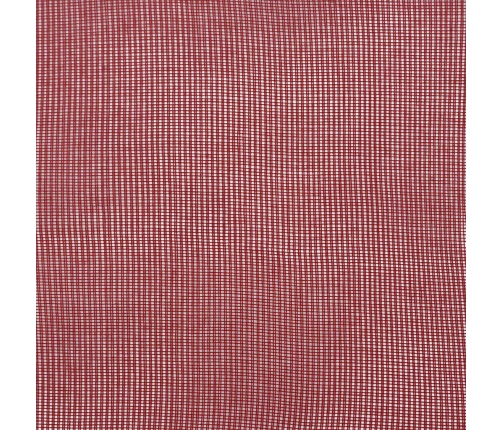 Voile Aizkari Ar Stieņu Kabatām, 2 Gab., Vīnsarkani Vidaxl