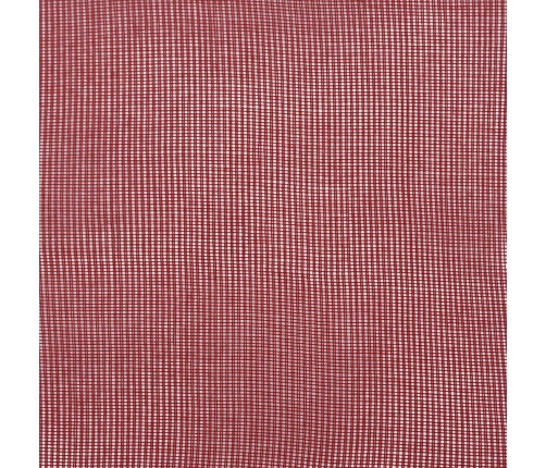 Voile Aizkari Ar Stieņu Kabatām, 2 Gab., Vīnsarkani Vidaxl