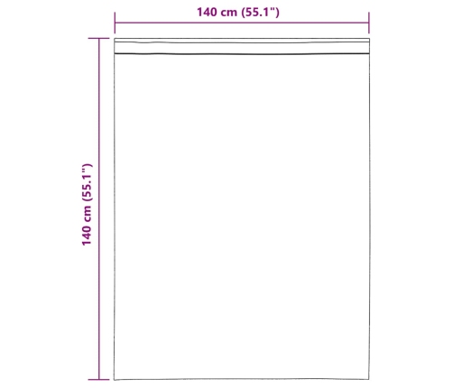 Voile Aizkari Ar Cilni, 2 Gab., Melni Vidaxl