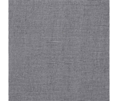 Voile Aizkari Ar Cilni, 2 Gab., Melni Vidaxl