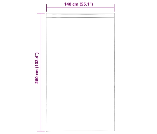 Voile Aizkari Ar Cilpām, 2 Gab., Tumši Pelēki, 140X260 Cm Vidaxl