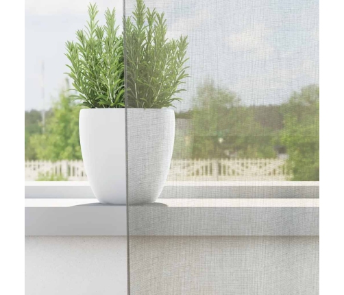 Voile Aizkari Ar Cilpām, 2 Gab., Gaiši Pelēki, 140X260 Cm Vidaxl