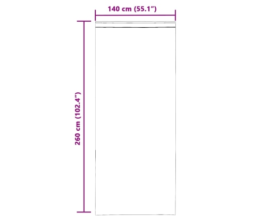 Voile Aizkari Ar Cilpām, 2 Gab., Gaiši Pelēki, 140X260 Cm Vidaxl
