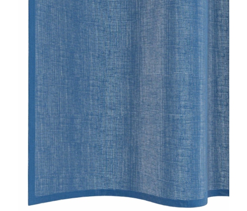 Voile Aizkari Ar Cilpām, 2 Gab., Koši Zili, 140X245 Cm Vidaxl