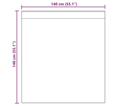 Voile Aizkari Ar Cilpām 2 Gab Smiltis 140X140 Cm Vidaxl