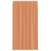 Voile Aizkari Ar Cilpām 2 Gab Terakota 140X175 Cm Vidaxl