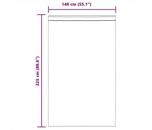 Voile Aizkari Ar Cilpām 2 Gab Terakota 140X225 Cm Vidaxl
