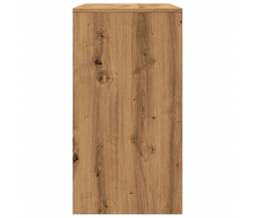 vidaXL konsoles galdiņš, koka krāsa, 89x41x76,5 cm, inženierijas koks