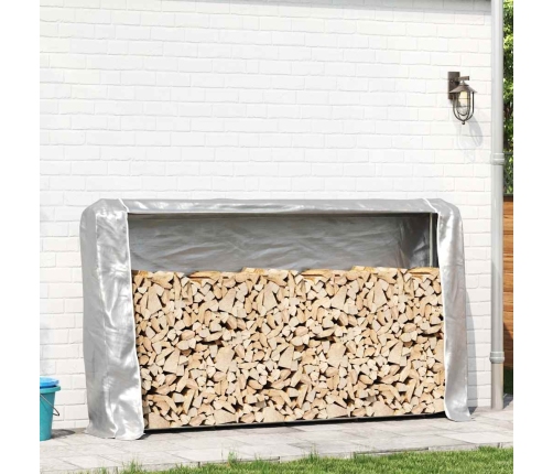 Vidaxl Malkas Plaukts Ar Lietus Pārsegu, 250X25X150Cm, Cinkots Tērauds