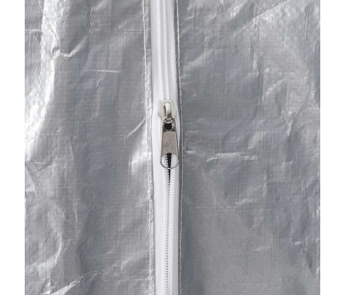 Vidaxl Malkas Plaukts Ar Lietus Pārsegu, 250X25X150Cm, Cinkots Tērauds