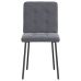 Virtuves Krēsli, 4 Gab., Tumši Pelēks Samts Vidaxl