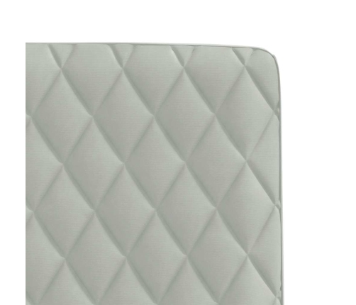 Virtuves Krēsli, 4 Gab., Gaiši Pelēks Samts Vidaxl