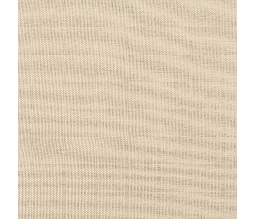 Virtuves Krēsli, 4 Gab., Krēmkrāsas Audums Vidaxl