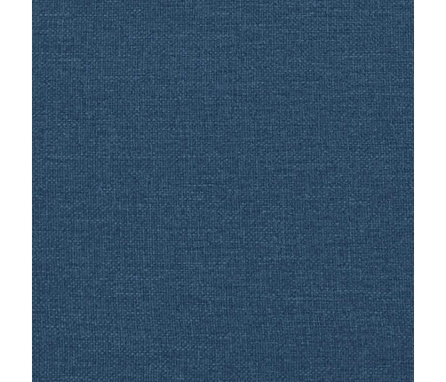 Virtuves Krēsli, 4 Gab., Zils Audums Vidaxl