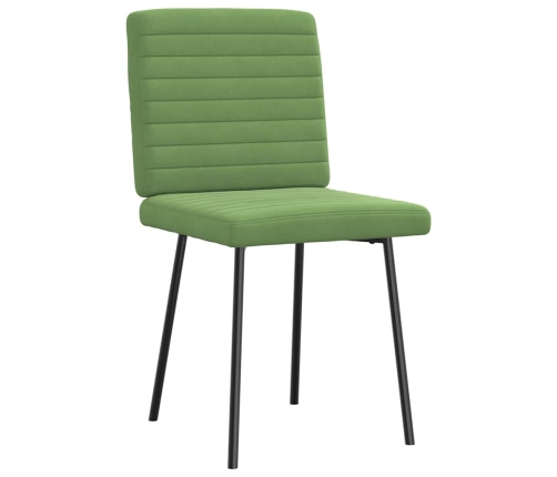 Virtuves Krēsli, 4 Gab., Gaiši Zaļš Samts Vidaxl