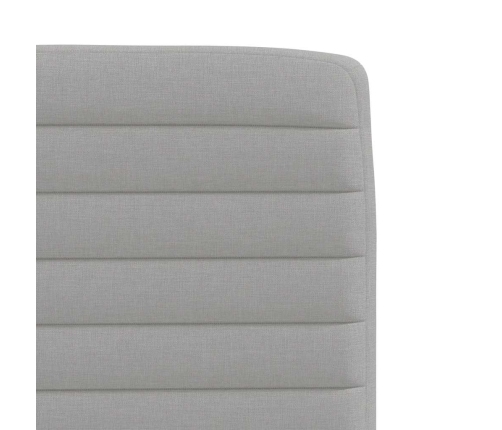 Virtuves Krēsli, 4 Gab., Mākonis Pelēks Audums Vidaxl