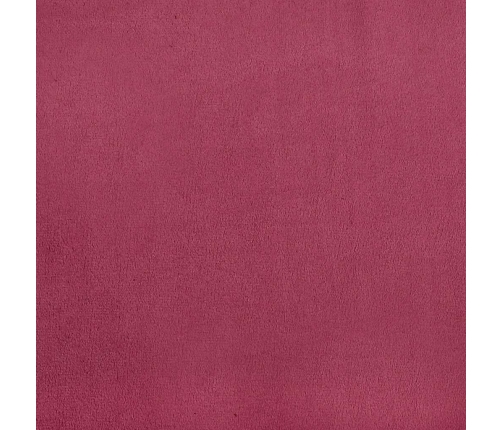 Virtuves Krēsli, 4 Gab., Vīnsarkans Samts Vidaxl