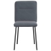 Virtuves Krēsli, 4 Gab., Tumši Pelēks Samts Vidaxl