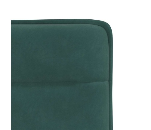Virtuves Krēsli, 4 Gab., Tumši Zaļš Samts Vidaxl