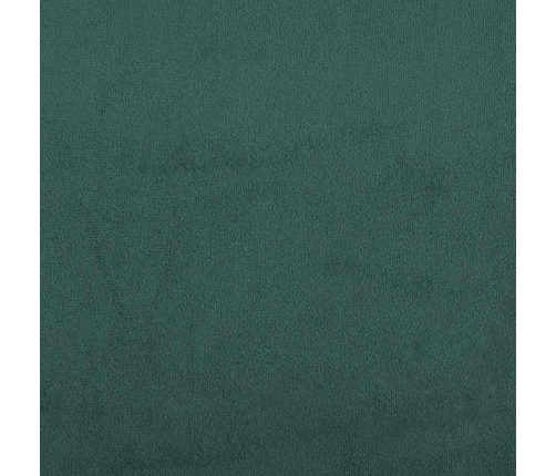 Virtuves Krēsli, 4 Gab., Tumši Zaļš Samts Vidaxl