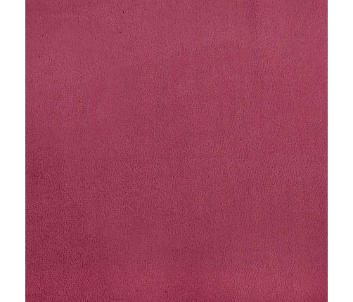 Virtuves Krēsli, 4 Gab., Vīnsarkans Samts Vidaxl