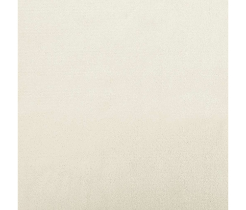 Virtuves Krēsli, 4 Gab., Krēmkrāsas Samts Vidaxl