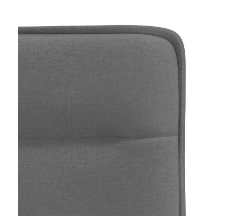 Virtuves Krēsli, 4 Gab., Tumši Pelēks Audums Vidaxl