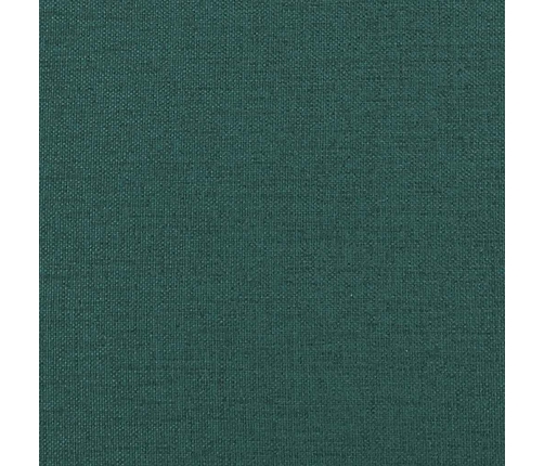 Virtuves Krēsli, 4 Gab., Tumši Zaļš Audums Vidaxl