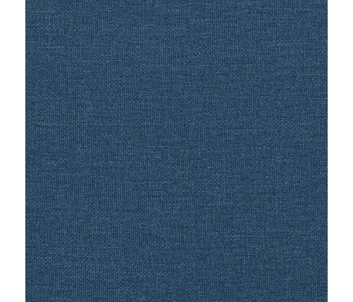 Virtuves Krēsli, 4 Gab., Zils Audums Vidaxl