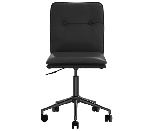 Virtuves Krēsli, 2 Gab., Melna Mākslīgā Āda Vidaxl