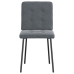 Virtuves Krēsli, 6 Gab., Tumši Pelēks Samts Vidaxl