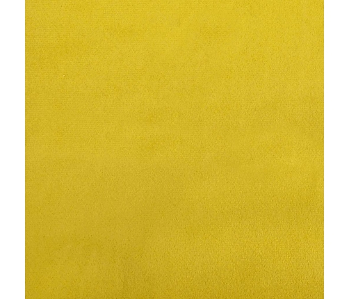 Virtuves Krēsli, 6 Gab., Dzeltens Samts Vidaxl