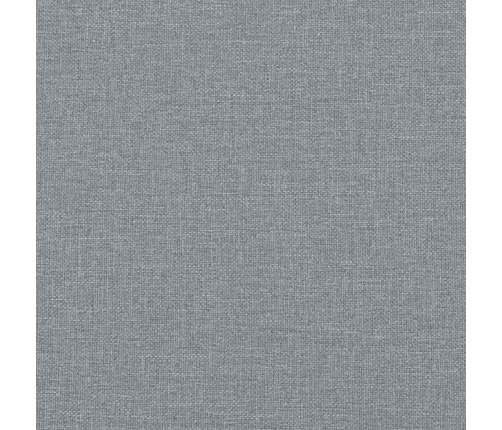 Virtuves Krēsli, 6 Gab., Gaiši Pelēks Audums Vidaxl