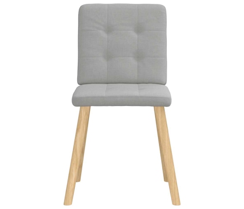 Virtuves Krēsli, 6 Gab., Mākonis Pelēks Audums Vidaxl