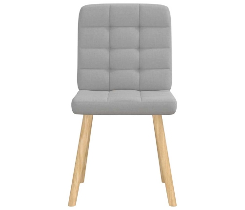 Virtuves Krēsli, 6 Gab., Mākonis Pelēks Audums Vidaxl