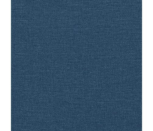 Virtuves Krēsli, 6 Gab., Zils Audums Vidaxl