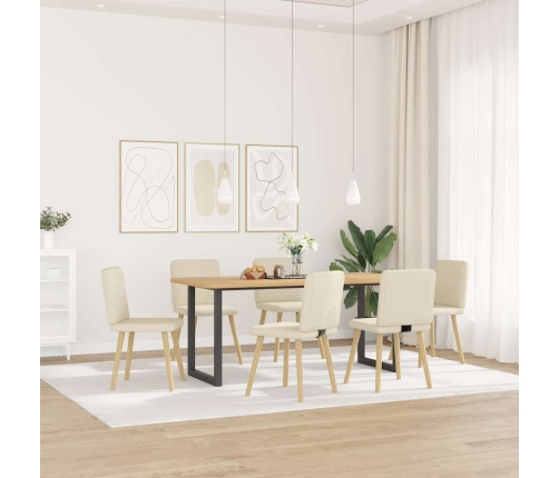 Virtuves Krēsli, 6 Gab., Lins Vidaxl