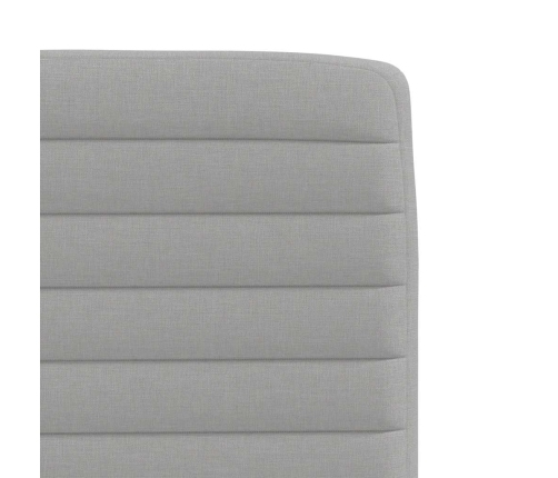 Virtuves Krēsli, 6 Gab., Mākonis Pelēks Audums Vidaxl