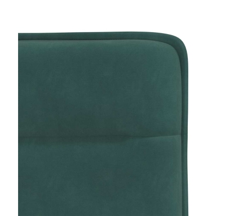 Virtuves Krēsli, 6 Gab., Tumši Zaļš Samts Vidaxl