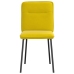 Virtuves Krēsli, 6 Gab., Dzeltens Samts Vidaxl