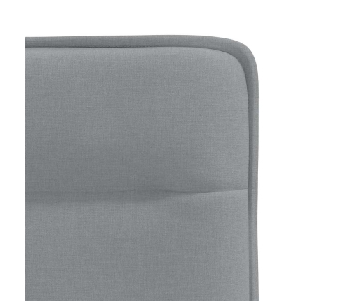 Virtuves Krēsli, 6 Gab., Gaiši Pelēks Audums Vidaxl