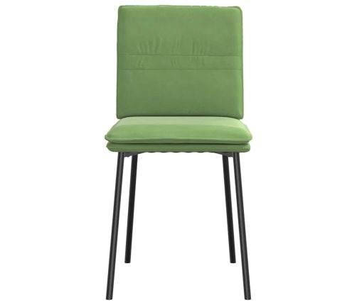 Virtuves Krēsli, 6 Gab., Gaiši Zaļš Samts Vidaxl