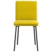 Virtuves Krēsli, 6 Gab., Dzeltens Samts Vidaxl