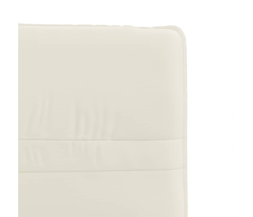 Virtuves Krēsli, 6 Gab., Krēmkrāsas Samts Vidaxl