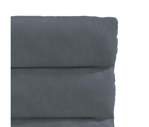 Virtuves Krēsli, 6 Gab., Tumši Pelēks Samts Vidaxl