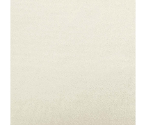 Virtuves Krēsli, 6 Gab., Krēmkrāsas Samts Vidaxl